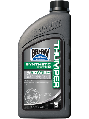 Bel Ray Thumper® Racing Synthetic Ester 4T Engine Oil 10W50 1L